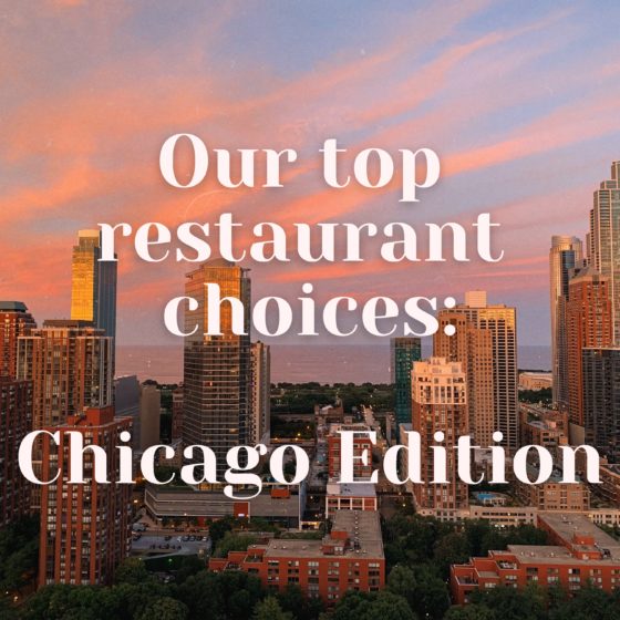 Top restaurant choices chicago