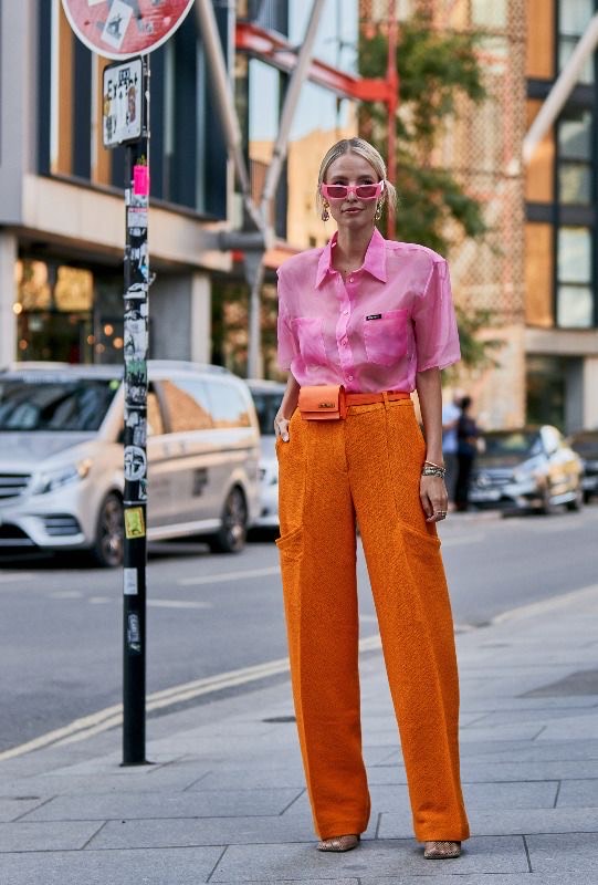 color block street style